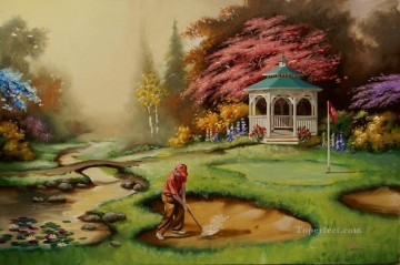 golf 03 impresionista Pinturas al óleo